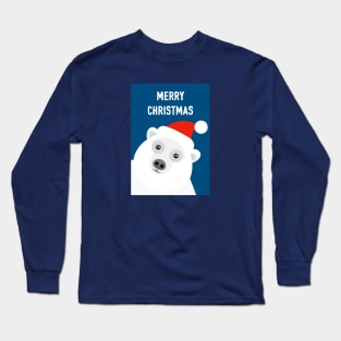 Christmas Polar Bear Long Sleeve T-Shirt